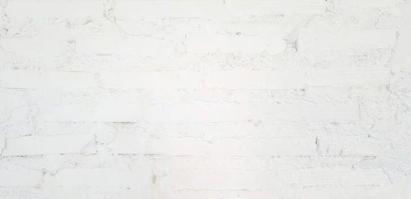 抽象的な背景の白いグランジレンガの壁 外装デザインヴィンテージ壁紙と塗装面装飾 Conep ストック写真
