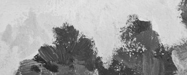 Gri ya da gri ve beyaz soyut arka plan. Sanat duvarı ya da boyalı duvar kağıdı konsepti. Sert ve grunge zemin.