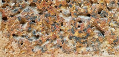 Arka plan için Rough veya grunge Brown ve Black Wall 'u kapatın. Sanat ve Soyut Duvar Kağıdı.