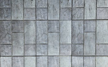 Gri fayans arkaplanının kusursuz desenli karesi. Gri duvar ya da Grunge duvar kağıdı. Yüzey ve retro vintage biçimi, Geometrik.