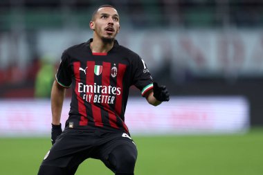 Ismael Bennacer of Ac Milan during the Coppa Italia match beetween Ac Milan and Torino Fc at Stadio Giuseppe Meazza on January 11, 2023 in Milano, Italy .