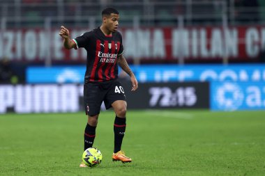 Aster Vranckx of Ac Milan during the Coppa Italia match beetween Ac Milan and Torino Fc at Stadio Giuseppe Meazza on January 11, 2023 in Milano, Italy .