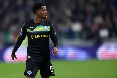 Torino, Italy. 2 February 2022 . Marcos Antonio of Ss Lazio  during the Coppa Italia quarter-final match between Juventus Fc and Ss Lazio.