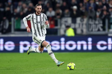 Torino, Italy. 2 February 2022 . Adrien Rabiot of Juventus Fc  during the Coppa Italia quarter-final match between Juventus Fc and Ss Lazio.