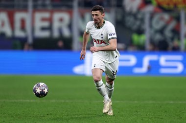 Clement Lenglet of Tottenham Hotspur Fc during the UEFA Champions League round of 16 first leg match between AC Milan and Tottenham Hotspur Fc at Giuseppe Meazza Stadium on February 14, 2023 in Milan, Italy.
