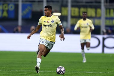 Wenderson Galeno of Fc Porto during the Uefa Champions League round of 16 first leg match between Fc Internazionale and Fc Porto on February 22, 2023 in Milano Italy .