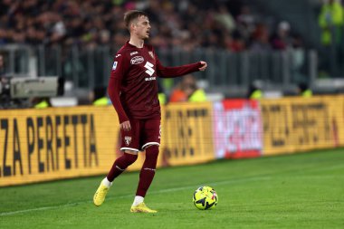 Ivan Ilic of Torino Fc during the Serie A match beetween Juventus Fc and Torino Fc at Allianz Stadium on February 28, 2023 in Turin, Italy .