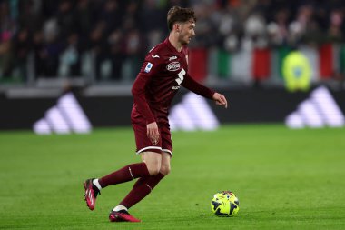 Aleksej Mirancuk  of Torino Fc during the Serie A match beetween Juventus Fc and Torino Fc at Allianz Stadium on February 28, 2023 in Turin, Italy .