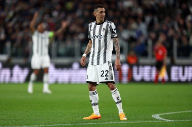 Juventus Fc takımından Angel Di Maria 13 Nisan 2023 tarihinde İtalya 'nın Torino kentinde oynanan Uefa Avrupa Ligi çeyrek final karşılaşmasında Juventus Fc ve Sporting Clube de Portugal arasında oynanmıştır. .