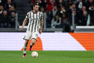 Juventus Fc takımından Federico Gatti, 13 Nisan 2023 tarihinde İtalya 'nın Torino kentinde oynanan Uefa Avrupa Ligi çeyrek final karşılaşmasında Juventus Fc ve Sporting Clube de Portugal arasında oynanmıştır. .