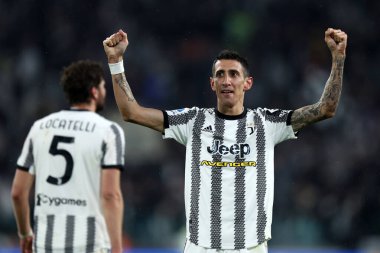 Juventus Fc 'ten Angel Di Maria Serie A karşılaşması sırasında 23 Nisan 2023 tarihinde İtalya' nın Torino kentinde Juventus Fc ve Ssc Napoli arasında oynanmıştır. .