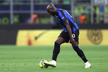 Fc Internazionale takımından Romelu Lukaku, Fc Internazionale ve Atalanta Bc arasında 27 Mayıs 2023 tarihinde Milano 'da oynanan karşılaşmada İtalya' nın başkenti Giuseppe Meazza 'da oynanmıştır. .