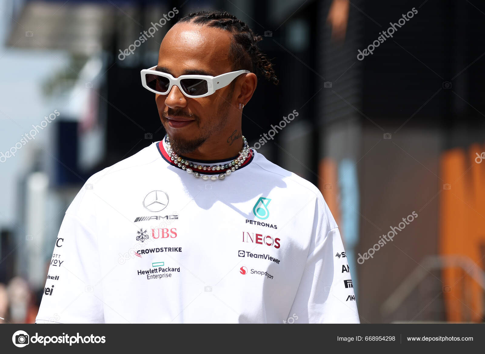 Lewis Hamilton Mercedes Amg Petronas Team Grand Prix Hungary July – Stock  Editorial Photo © canno73 #668954298