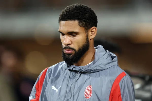 stock image Monza, Italy. 8 August 2023. Ruben Loftus-Cheek of Ac Milan during the Silvio Berlusconi trophy match football match between Ac Monza and Ac Milan.