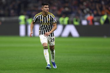 4 Şubat 2024. Milan (İtalya) .Carlos Alcaraz (Juventus Fc) Serie A maçında Fc Internazionale ve Juventus Fc..
