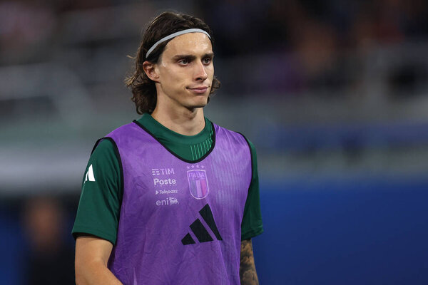 Bologna, Italy. 4 June 2024 - Friendly Match Italy-Turkey - Riccardo Calafiori of Italy .