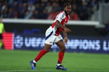 Bergamo, İtalya - 19 / 09 / 2024 - Uefa Şampiyonlar Ligi - Atalanta Bc-Arsenal Fc - Arsenal Fc 'ten Raheem Sterling.