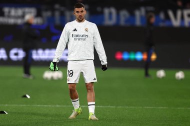 Bergamo (İtalya). 10 / 12 / 2024 - Uefa Şampiyonlar Ligi - Atalanta Bc-Real Madrid Cf - Dani Ceballos - Real Madrid Cf