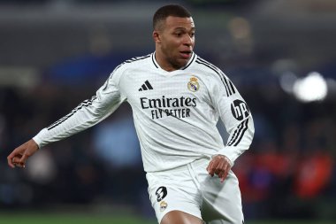 Bergamo (İtalya). 10 / 12 / 2024 - Uefa Şampiyonlar Ligi - Atalanta Bc-Real Madrid Cf - Kylian Mbappe - Real Madrid Cf