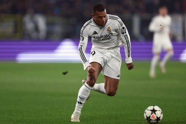 Bergamo (İtalya). 10 / 12 / 2024 - Uefa Şampiyonlar Ligi - Atalanta Bc-Real Madrid Cf - Kylian Mbappe - Real Madrid Cf