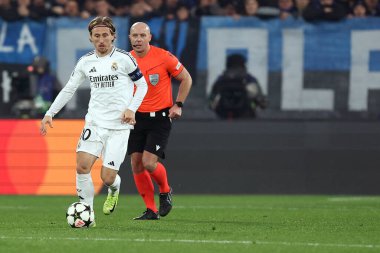 Bergamo (İtalya). 10 / 12 / 2024 - Uefa Şampiyonlar Ligi - Atalanta Bc-Real Madrid Cf - Luka Modric - Real Madrid Cf