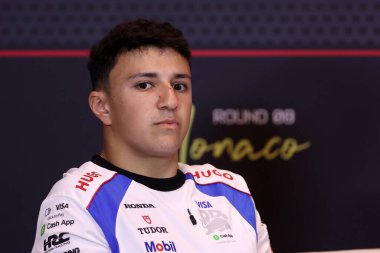 Monako (Fransa) - 28-31 Mayıs 2025 - Formula 1 Monako Grand Prix 2025 - Isack Hadjar (Racing Bulls Formula 1 Takımı )