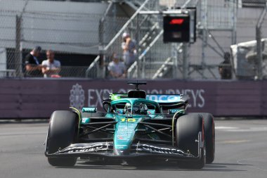 Monako (Fransa) - 28-31 Mayıs 2025 - Formula1 Monako Grand Prix 2025 - Lance Stroll (Aston Martin )