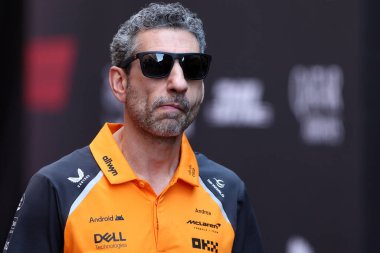 Monako (Fransa) - 28-31 Mayıs 2025 - Formula1 Monako Grand Prix 2025 - Andrea Stella, takım müdürü (McLaren )