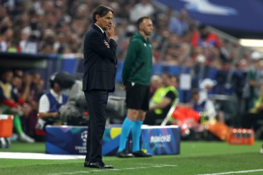 Münih (Almanya) - 31 Mayıs 2025 - Uefa Şampiyonlar Ligi Finali - Paris Saint Germain - Fc Internazionale - Simone Inzaghi, teknik direktör 