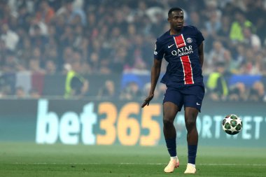 Münih (Almanya) - 31 Mayıs 2025 - Uefa Şampiyonlar Ligi Finali - Paris Saint Germain - Fc Internazionale - Nuno Mendes 