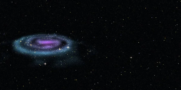 Barred Spiralgalaxie Dunklen Himmel Nahtlose Textur Breit Hohe Auflösung Universum — Stockfoto