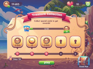 Elle çizilmiş 100 vektör resmi. Dijital çizim. Hazine koleksiyonu - büyük ödüllü, büyük ödüllü, sandıklı, can alıcı, sahil, okyanus, palmiye ağacı, dağ, rom şişesi, okyanus kıyısında deniz yıldızı