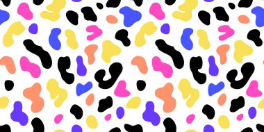 Dalmaçyalı eliyle kusursuz bir desen çizmiş. Leopar hayvan derisi yüzülmüş sonsuz bir geçmişi var. Şekillendirilmiş organik grunge dokusu.