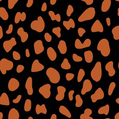 Dalmaçyalı eliyle kusursuz bir desen çizmiş. Leopar hayvan derisi yüzülmüş sonsuz bir geçmişi var. Şekillendirilmiş organik grunge dokusu.