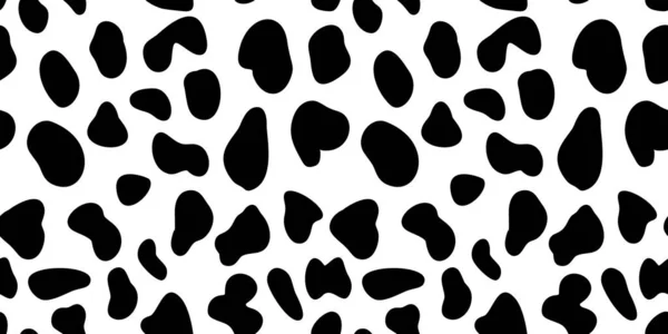 Dalmacja Ręcznie Malowane Bezszwowy Wzór Leopard Zwierzę Bez Skazy Tła — Wektor stockowy