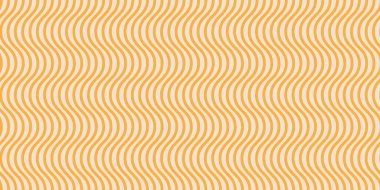 Kusursuz Makarna vektör deseni. İtalyan spagetti elle boyanmış arka plan. Karikatür karikatürü, soyut sarı gıda süsü. Ramen, makarna, makarna.