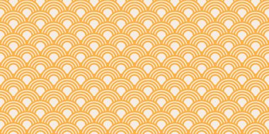 Kusursuz Makarna vektör deseni. İtalyan spagetti elle boyanmış arka plan. Karikatür karikatürü, soyut sarı gıda süsü. Ramen, makarna, makarna.