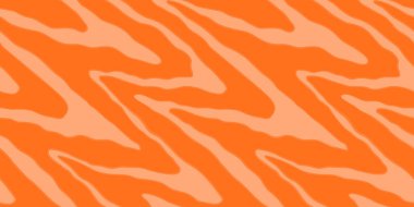 Kırmızı somon fileto vektör dikişsiz doku. Dalgalı çizgileri olan soyut duvar kağıdı desenli yiyecekler. Suşi restoranı ambalajı ve Menü tasarımı.