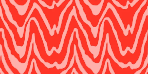 Филе Красного Лосося Бесшовной Текстурой Продукты Питания Абстрактный Рисунок Обоев — стоковый вектор