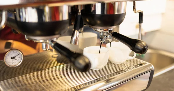 Кофе Манчина Профессиональный Кофе Совершенствование Кофе Цвет Винтажный Цветной Фильтр — стоковое фото