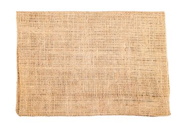 sack isolated on white, burlap sack texture background, sackcloth