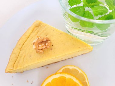 Dilimlenmiş protein keki..