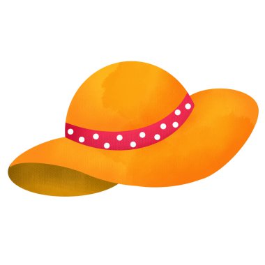 Güneş şapkasının bir çizimi