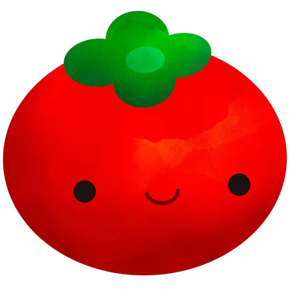 Une Illustration Une Tomate — Photo