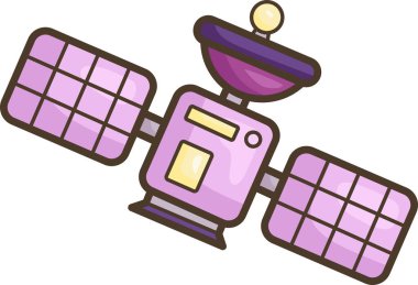 uzayda bir uydunun vektörü