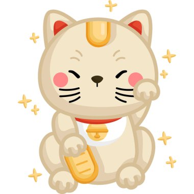 bir maneki neko vektörü