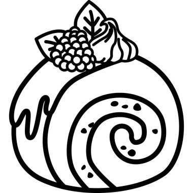 Siyah ve beyaz renkli bir kibrit pastası vektörü 