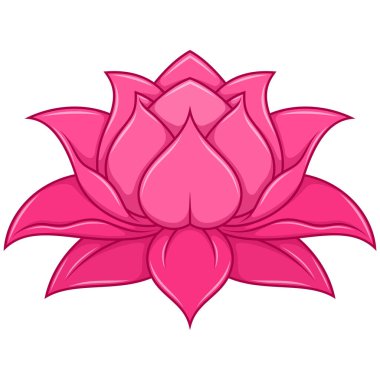 Lotus çiçeği vektör tasarımı, çizim ve dövme için nilüfer çiçeği motifleri, doğulu ve Hint tarzı dekorasyon