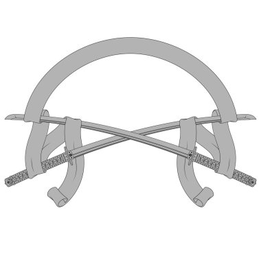 Kurdeleli samuray kılıcı, eski feodal Japonya 'dan katana kurdeleli, kurdeleli samuray savaşçıları tarafından kullanılan silah.