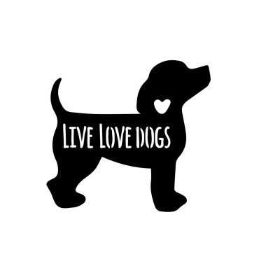 Dog Svg Vector File - head isolated on white. Hand drawn inspirational quotes about dogs. Lettering for poster, t-shirt, card, invitation, sticker, Modern brush calligraphy, Isolated on white background, paw print, Pet s